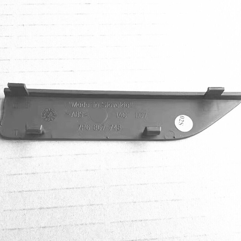 Black 7P6867748 Rear Trunk Lining Switch Side Cover for VW Touareg 2011-2017