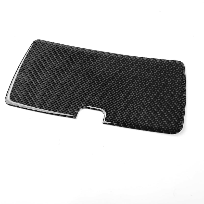 WXZOS Genuine Carbon Fiber Center Dash Storage Tray Trim for Toyota Celica 2000-2005