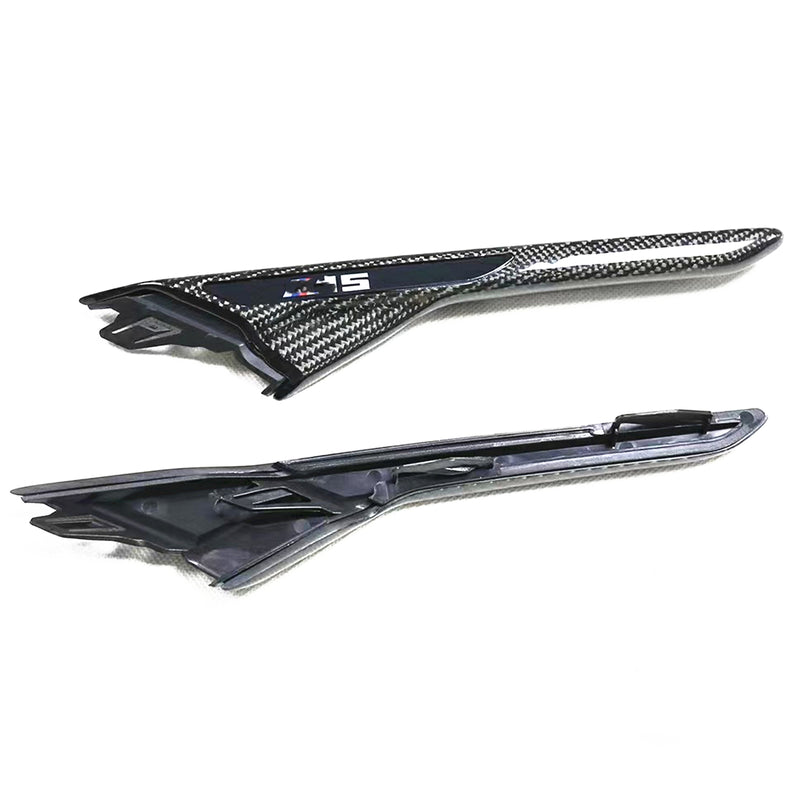 WXZOS Genuine Carbon Fiber Side Fender Emblem for BMW M5 F902018-2020