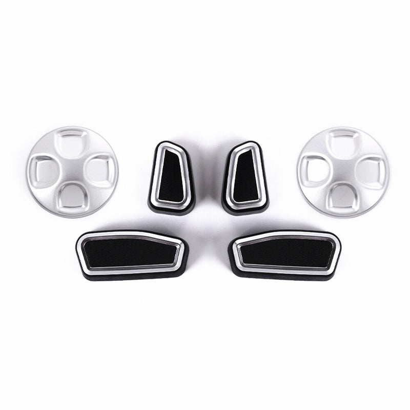 WXZOS 1SET Front Seat Adjustment Button Cover Trim for Maserati Ghibli(M157) 2013-2017