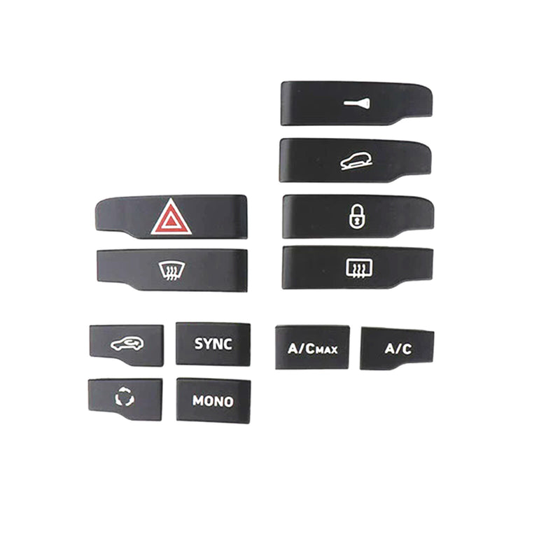 WXZOS Center Console Multif Switch Control Button Cover for Porsche Panamera 2010-2016