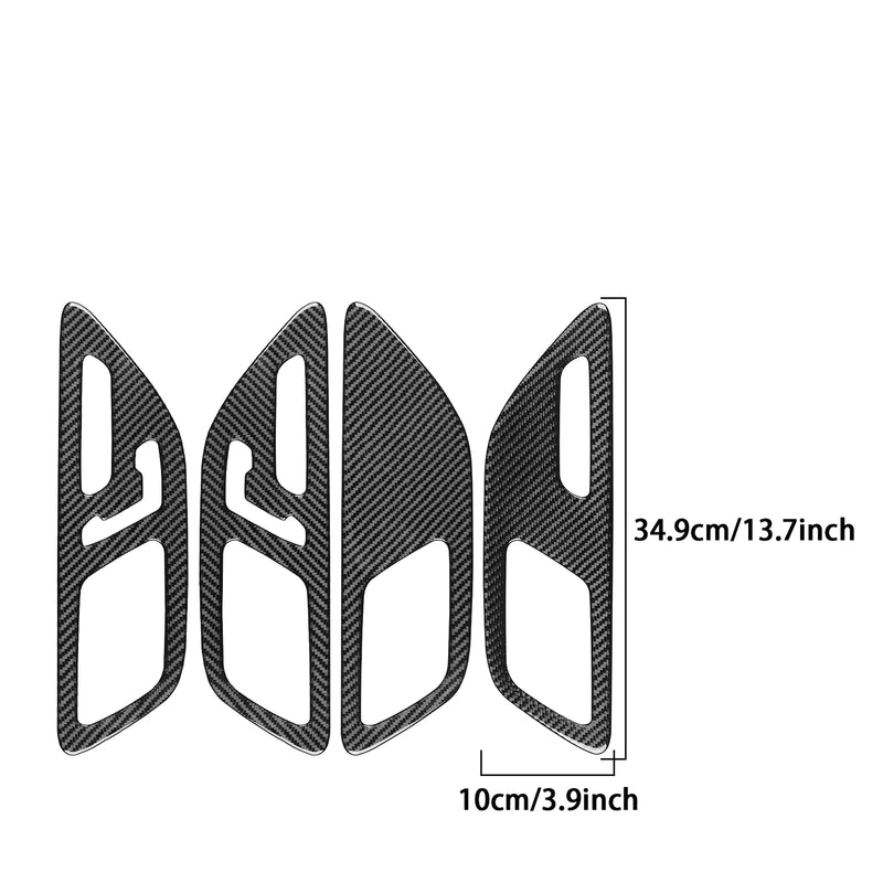 WXZOS Genuine Carbon Fiber Seat Adjustment Button Trim for Benz W254 GLC 2023-2024
