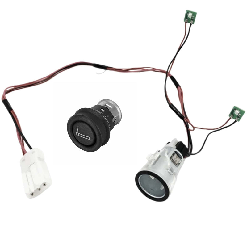 WXZOS Car Cigarette Lighter Element w/LED Socket for BMW G30 G31 F90 M5 5seies 2018-23
