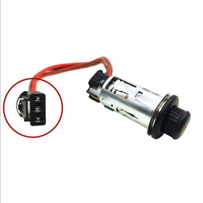 WXZOS Front Center Console Cigarette Lighter Socket Kit for Audi A3 S3 RS3 2019-2024