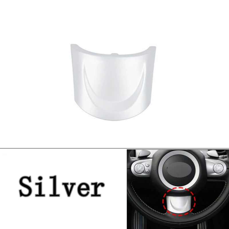 WXZOS Sport Steering Wheel Bottom Panel Spoke Cover for Mini Clubman R55 2008-2014