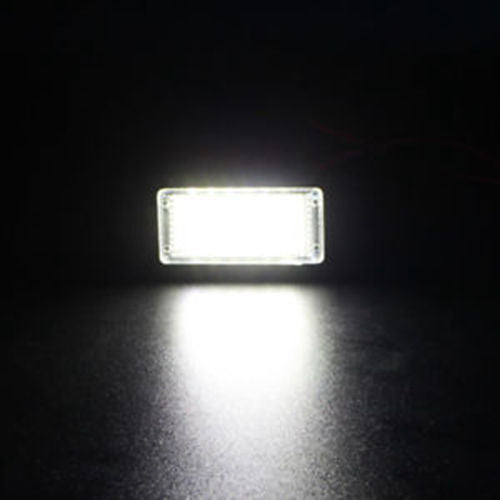 2x Error Free LED License Plate Light Lamp For Audi A4 B8 A5 S5 TT Q5 PASSAT R36