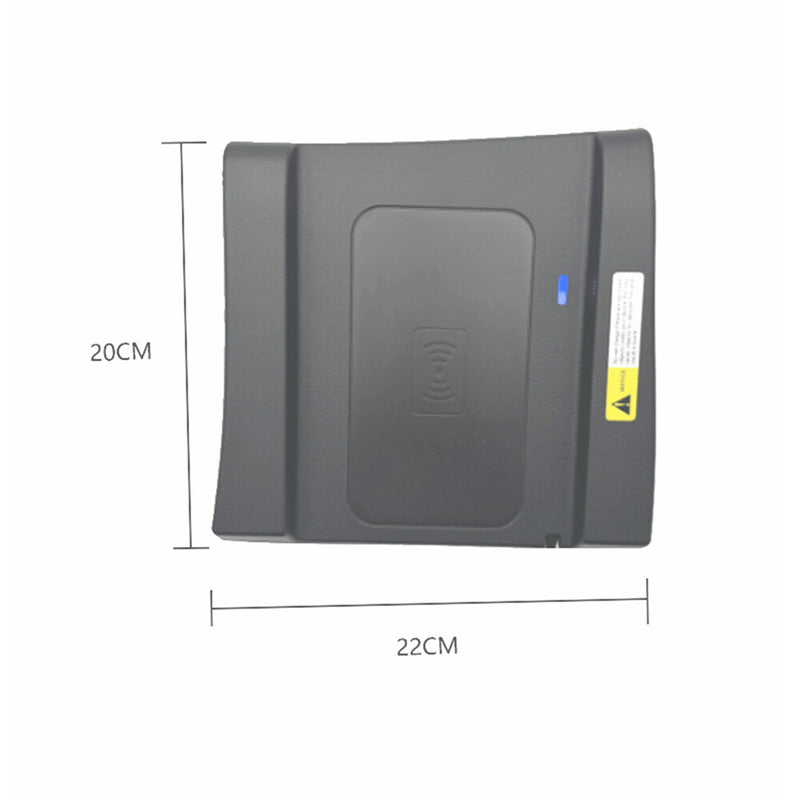 WXZOS Center Console Wireless Fast Charging Pad for Renault Clio V 2019-2021