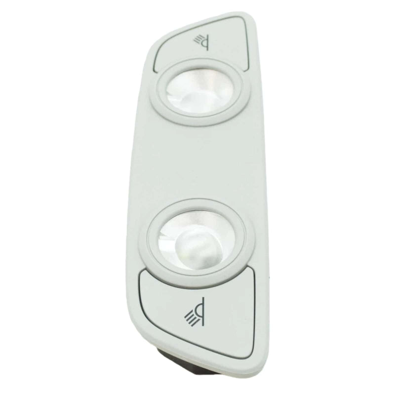 WXZOS Florett Silver Rear Interior Dome Reading Light for Audi Q7 SQ7 2018-2025
