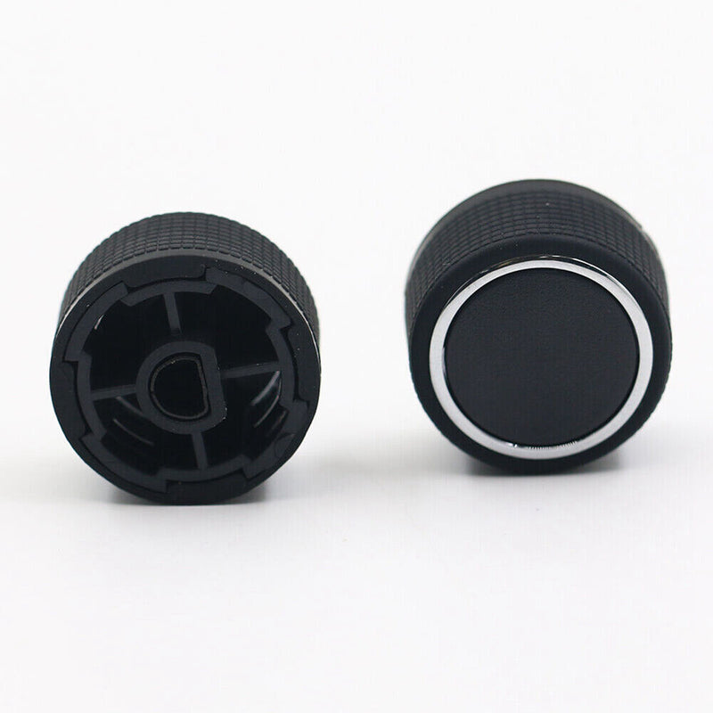 2Pcs Audio Radio Control Knob Button 22912547 For Chevrolet GMC Cadillac Buick