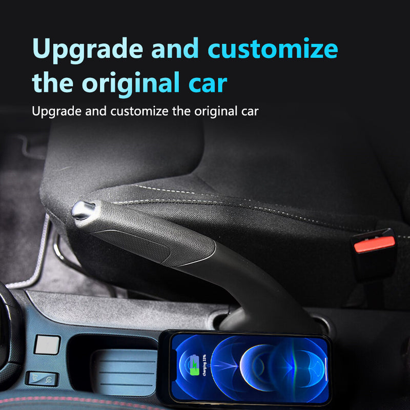 WXZOS Center Console Wireless Fast Charging Pad for Renault Clio 2013-2018