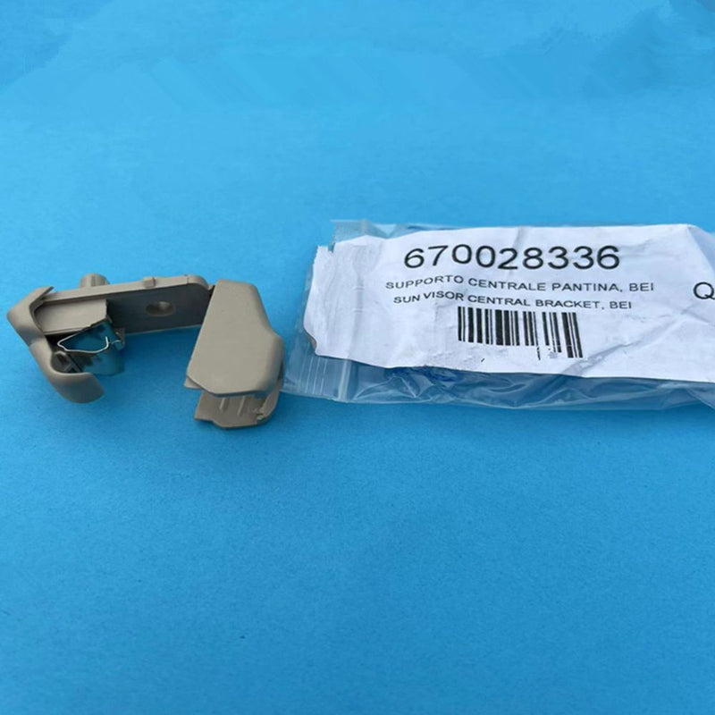 Car Beige Sun Visor Clip Hook Retainer for Maserati Ghibli 2014-2017