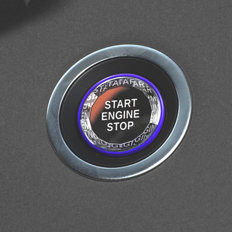 WXZOS Crystal Start Stop Ignition Switch Button for Land Rover Defender 90/110 2022-25