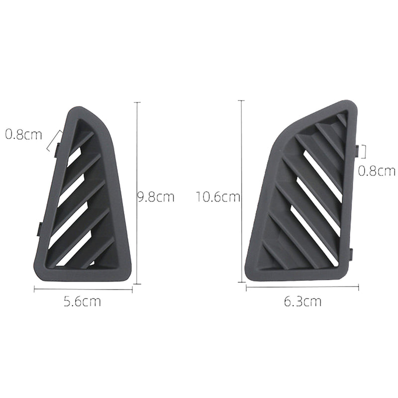 WXZOS Front Side Dashboard Air Vent Grille Frame for BMW F02 F04 7series 2008-2015
