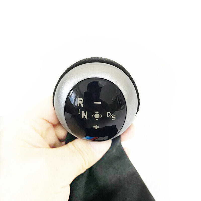 LHD Silver LED Gear Shift Knob for BMW 5-Series 1996-2004 E39 2004-2009 Z4