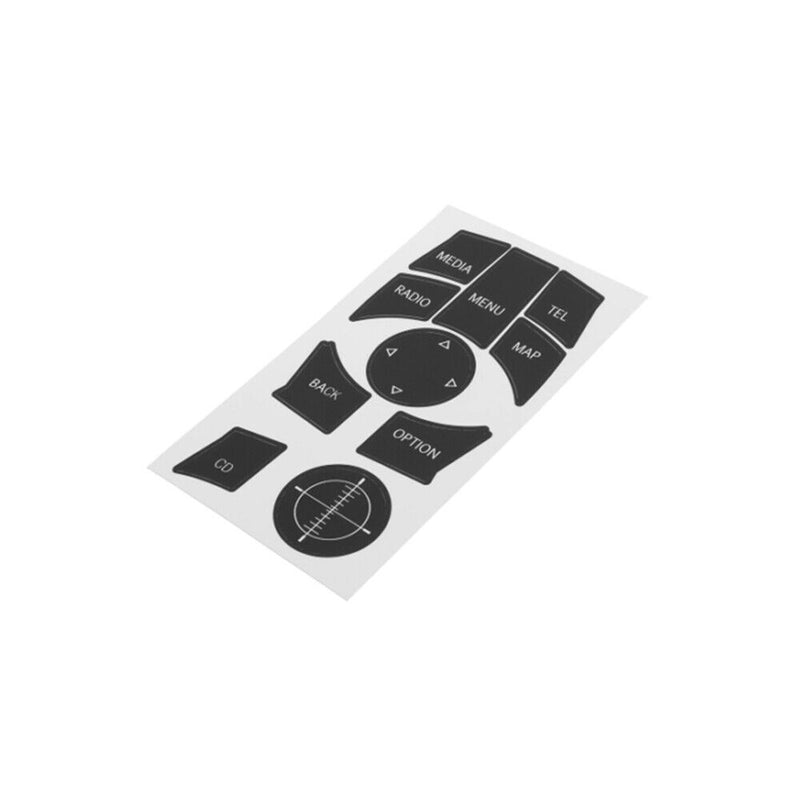 iDrive Button Repair Decal Sticker Kit Trim for BMW 7 Series 2009-2011 F02 F04