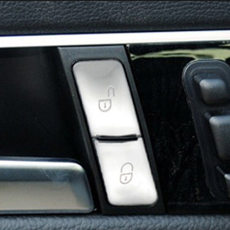 1PC Front Left Door Lock Switch Button Cover for Mercedes W176 A-Class 2013-2017