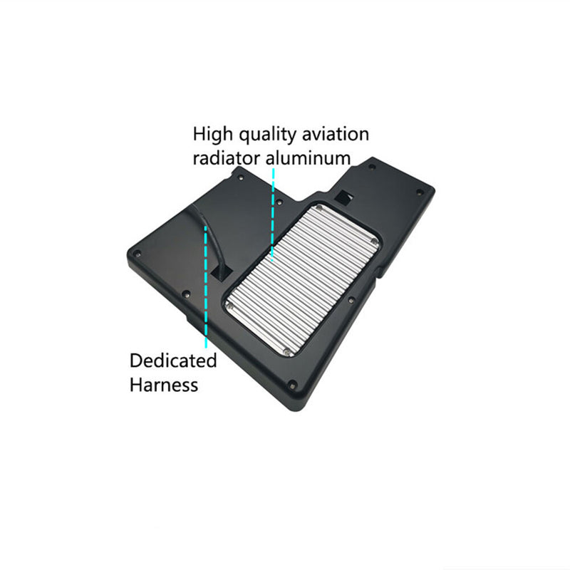 WXZOS Center Console Wireless Fast Charging Pad for Suzuki Baleno 2015-2019