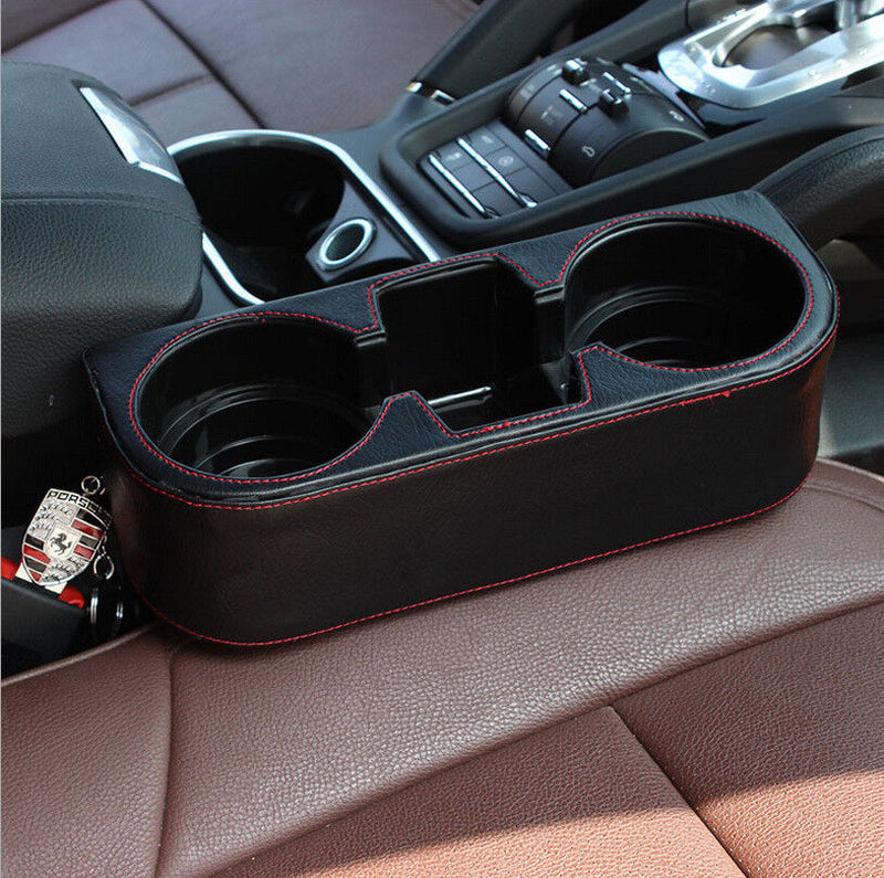 Car Leather Water Drink Cup Holder