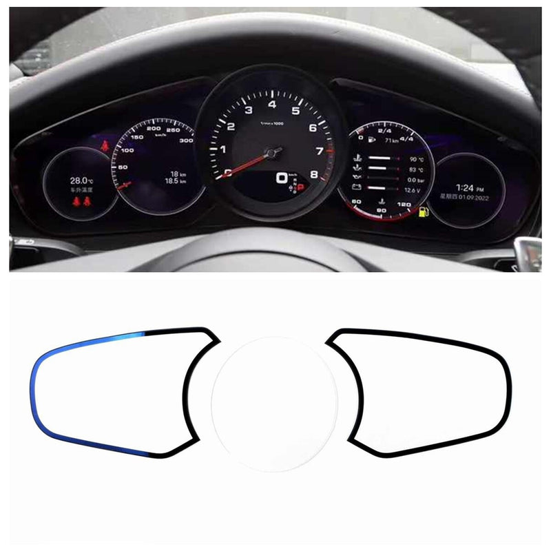 WXZOS LCD Instrument Panel Protective Glass Replacement for Porsche Panamera 2017-2023