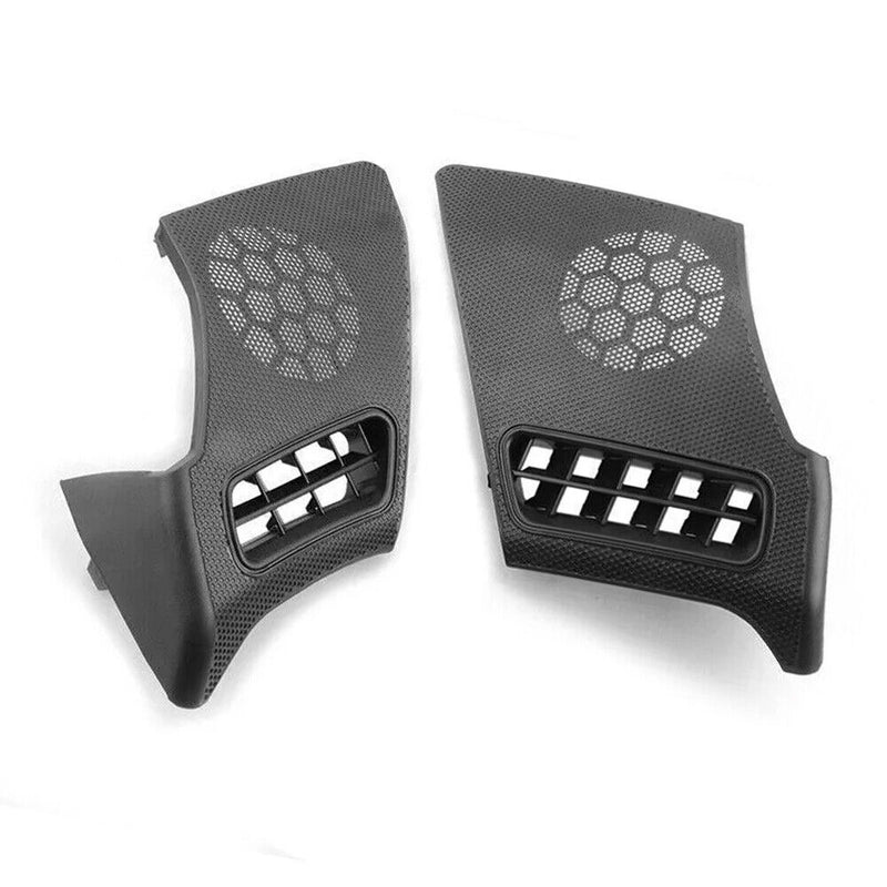 Black Dash Vent Speaker Grill Cover for Mercedes 1996-2003 W210 E-Class E320/430