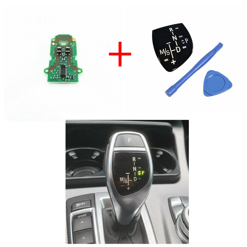 Gear Shift Stick Knob Panel w/LED Circuit Board for BMW 7 Series F02 2009-2012
