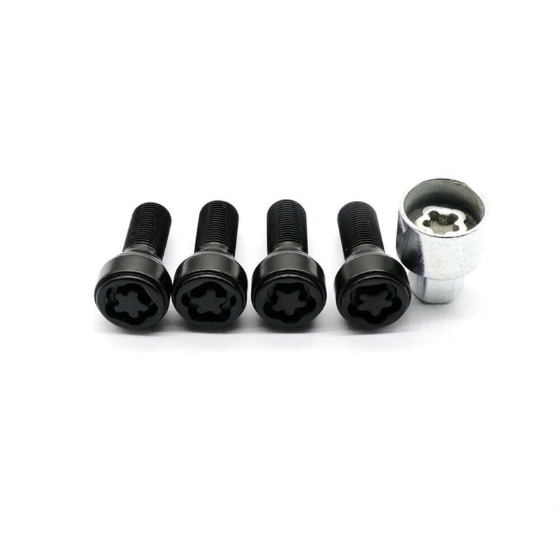 M14 x 1.25 Aluminum Wheel Bolts Lock Screw 36136792851 For BMW X3 4 X5 X6 3 5 7'