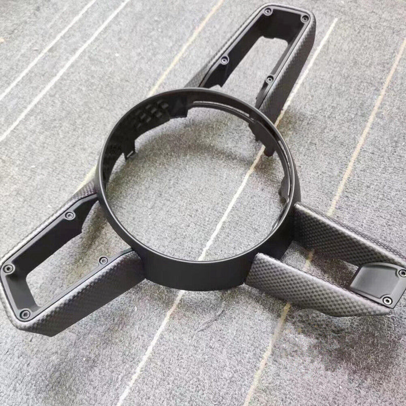 Sale Carbon Fiber Steering Wheel Cover Trim for Porsche Panamera 971.2 2022-2023