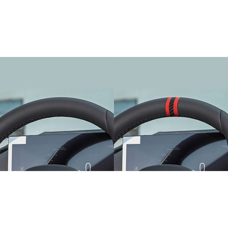 WXZOS Carbon Fiber Steering Wheel Centering Mark for BMW E36 E46 E90 E91 E92 E93