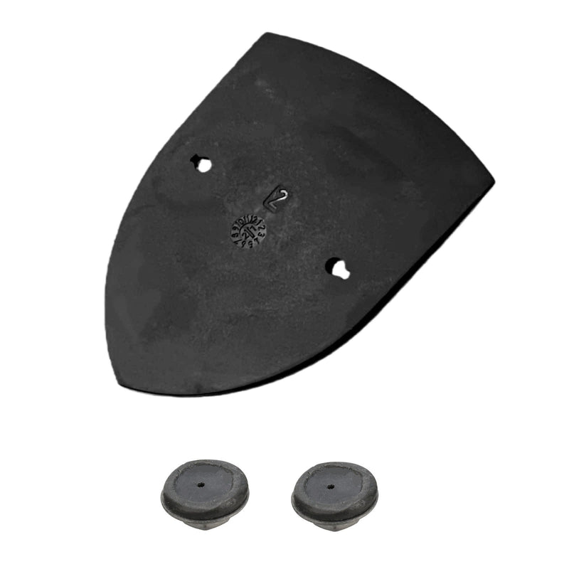 WXZOS  Front Hood Bonnet Emblem Gasket Seal w/Nuts for Porsche Boxster (981) 2013-2016