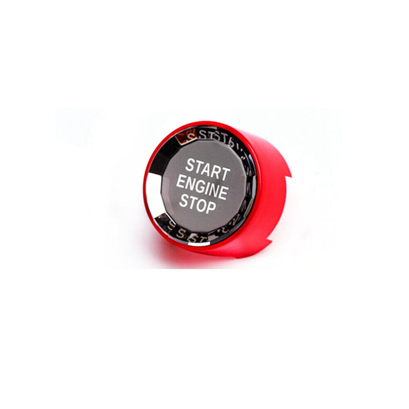 Red Engine Start Stop Switch Button Cover For BMW F G Classis