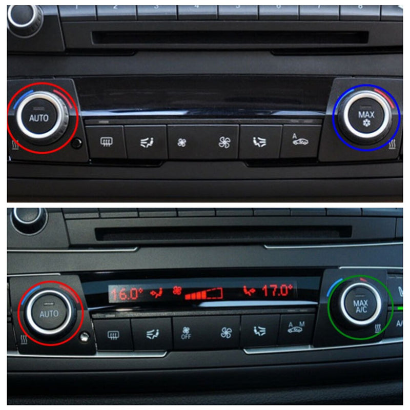WXZOS A/C Panel AUTO/MAX Switch Button Knob for BMW 4Series F32 F33 F34 GC 2014-2018