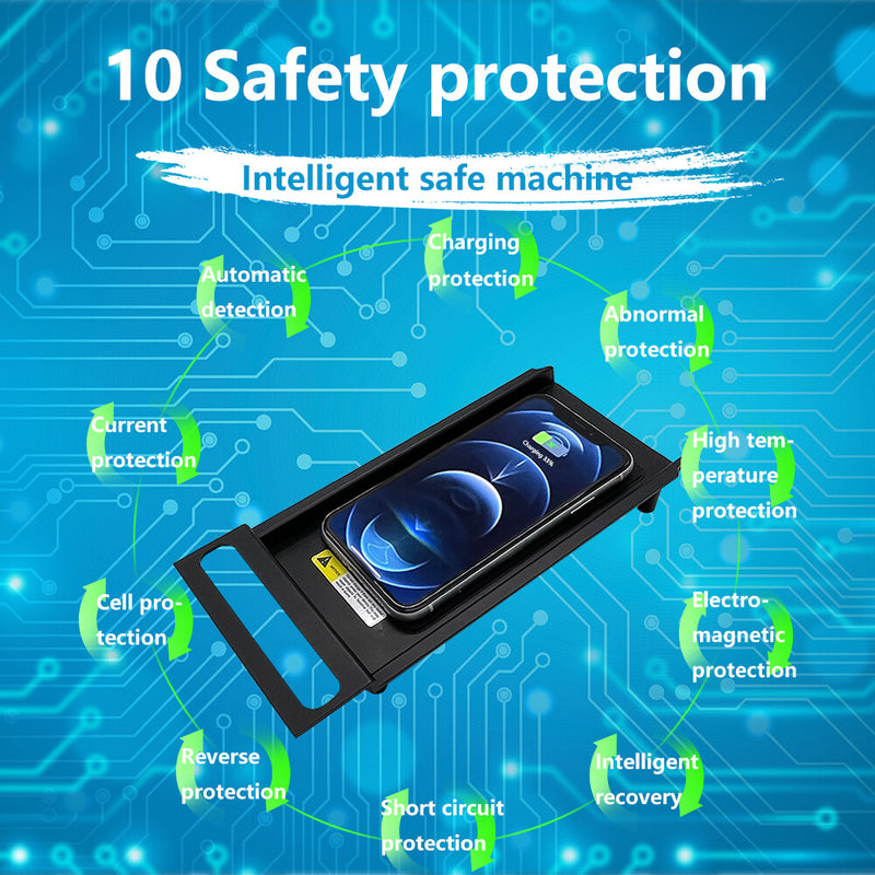 WXZOS Center Console Phone Wireless Fast Charging Pad for Volvo S60 2015-2019