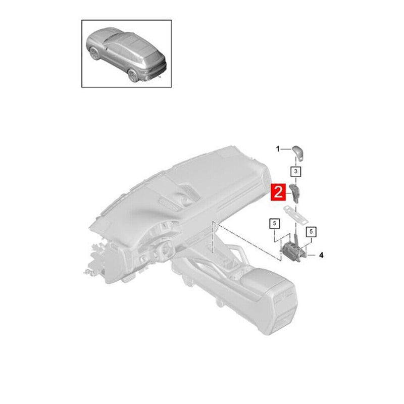 Pommeau de changement de vitesse avec montage de réparation de circuit imprim...