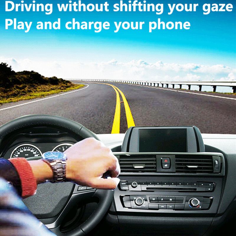 WXZOS Center Console Phone Wireless Fast Charging Pad for BMW 1series F20 2013-2016