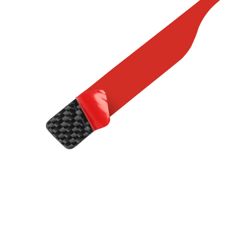 WXZOS Genuine Carbon Fiber Rear View Mirror Anti-Collision Sticker for BMW 2012-2018