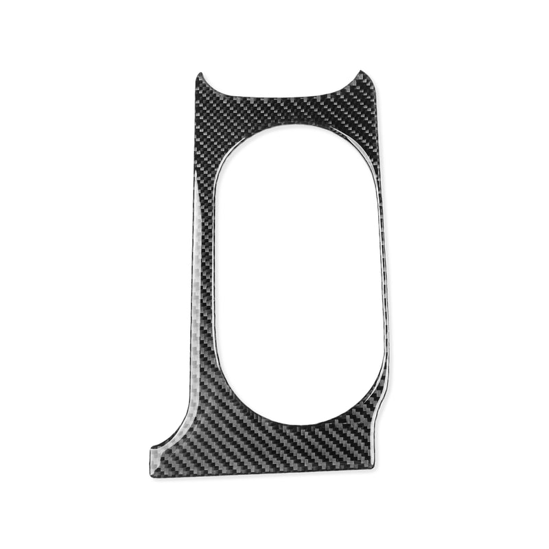 WXZOS Genuine Carbon Fiber Cup Holder Panel Trim for Toyota Celica 2000-2005