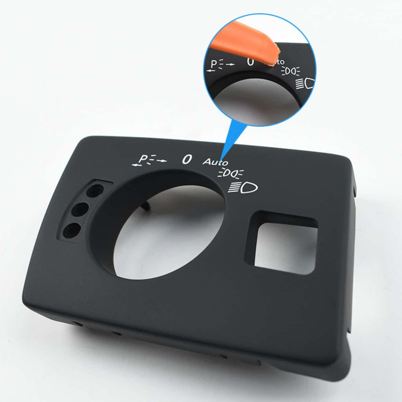 WXZOS  Headlight Switch Cover Panel Bezel for Mercedes-Benz W215 CL-Class 2000-2006