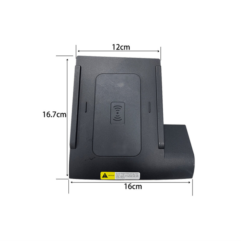 WXZOS Front Center Console Wireless Fast Charging Pad for VW Golf 7 MK7 2014-2020