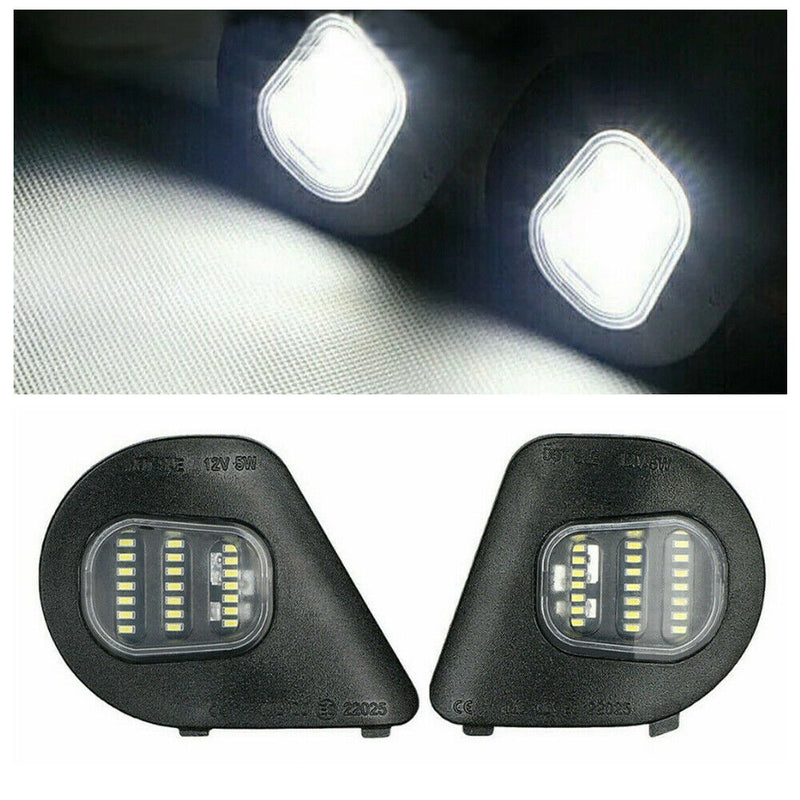 24LED R & L Mirror Puddle Lights 5W for 2010-2019 Dodge Ram 1500 2500 3500 4500