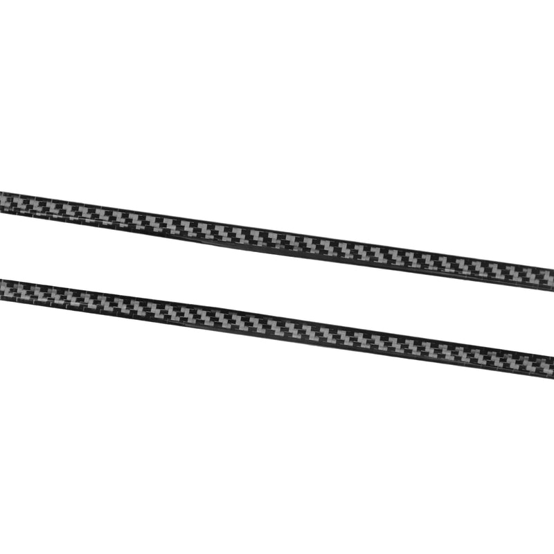WXZOS Genuine Carbon Fiber Rear Taillight Trim for Chevrolet Corvette C8 2020-2024