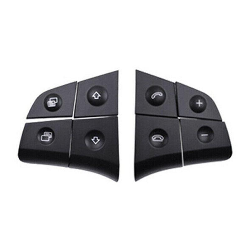 For Mercedes-Benz W164 ML GL 2006-2009 Black R&L Steering Wheel Switch Button