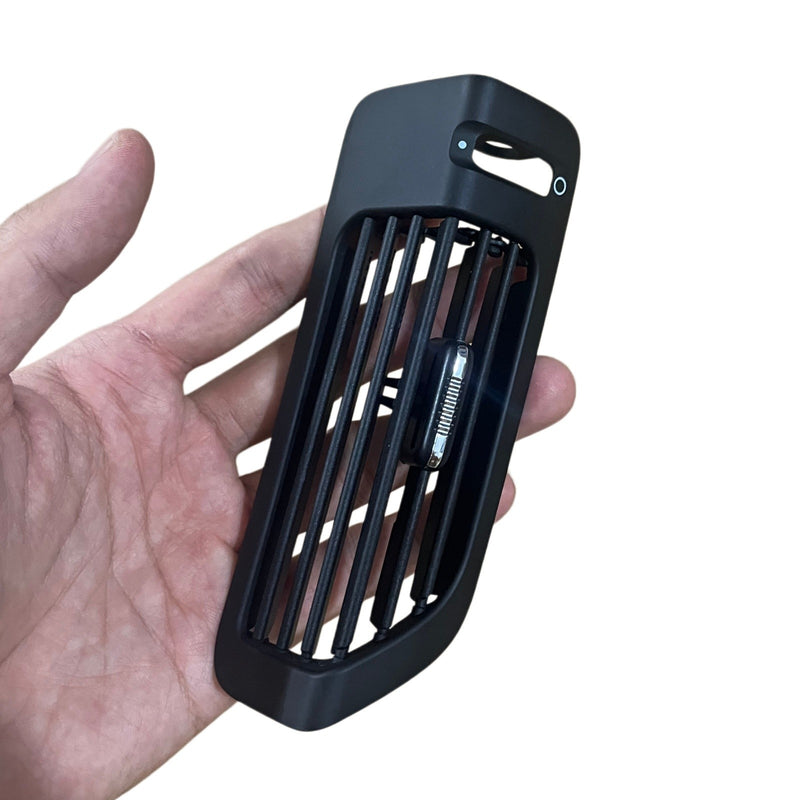 Black B-Pillar Air Vent Grille Trim Replacment for Porsche Cayenne 92A 2011-2017