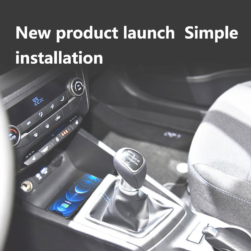 WXZOS Center Console Phone Wireless Fast Charging Pad for Hyundai i20 2018-2021