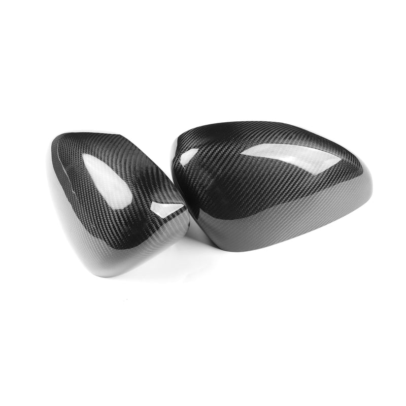 WXZOS Genuine Carbon Fiber Wing Mirror Trim for Ford Escape 2020-2023