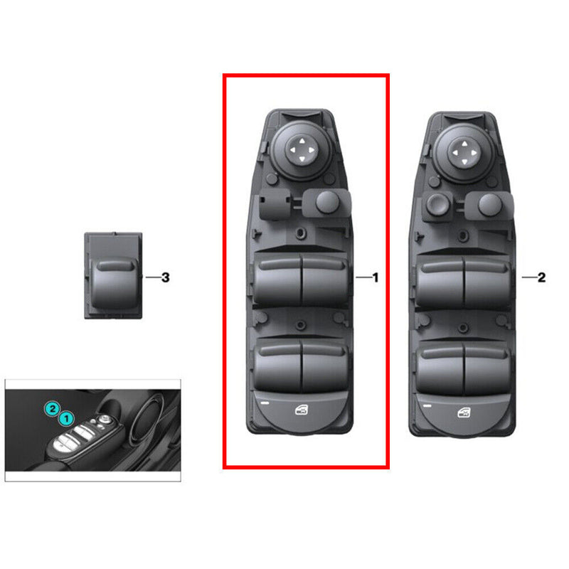 Driver Side Master Power Window Switch for Mini Cooper Countryman R60 2011-2018
