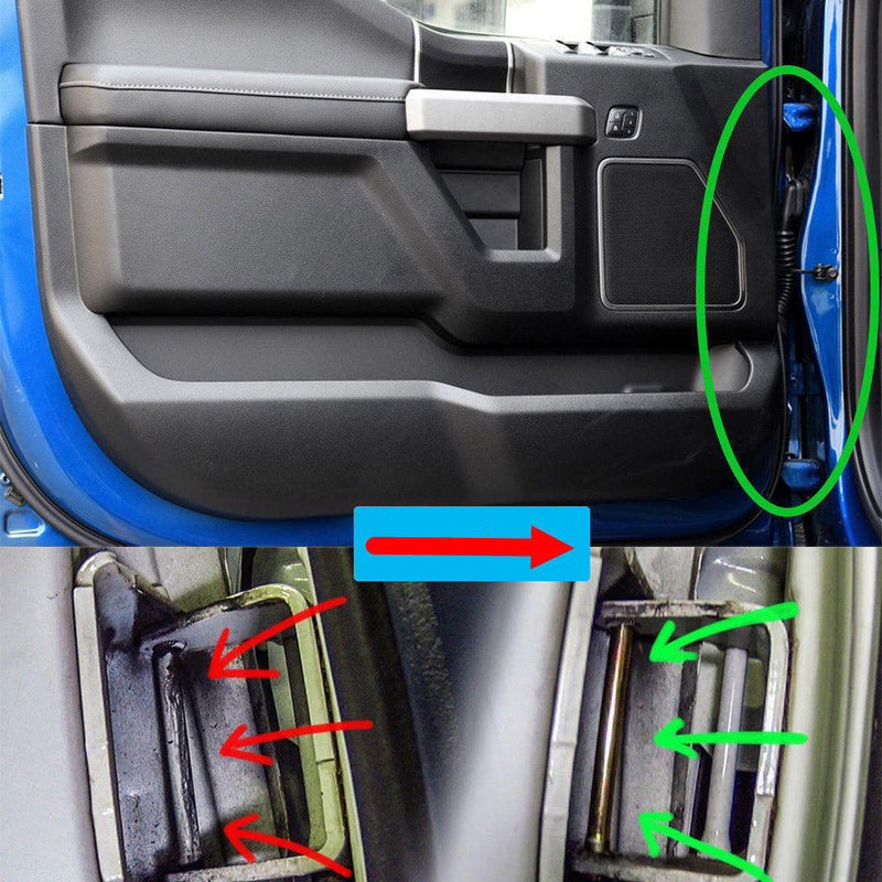 20 Pcs Door Hinge Pins & Pin Bushing Kit For Ford F150 F250 F350