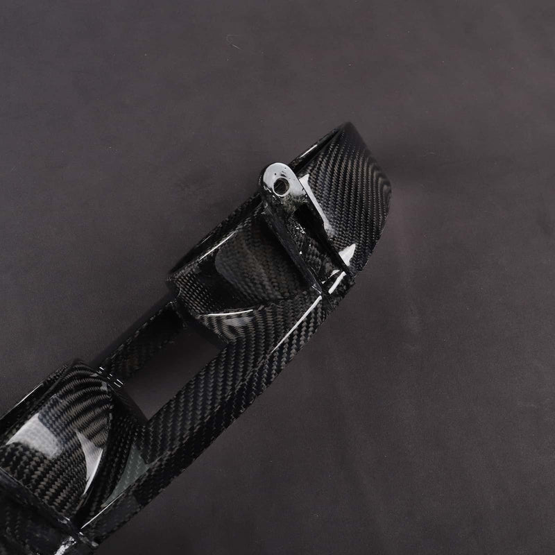 WXZOS Car Carbon Fiber Instrument Cluster Bezel for Maserati GranTurismo(M145) 2009-20