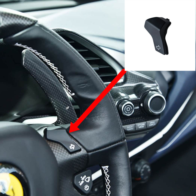 Steering Wheel Turn Signal Switch Cover for Ferrari 458 Italia/Spider 2010-2015