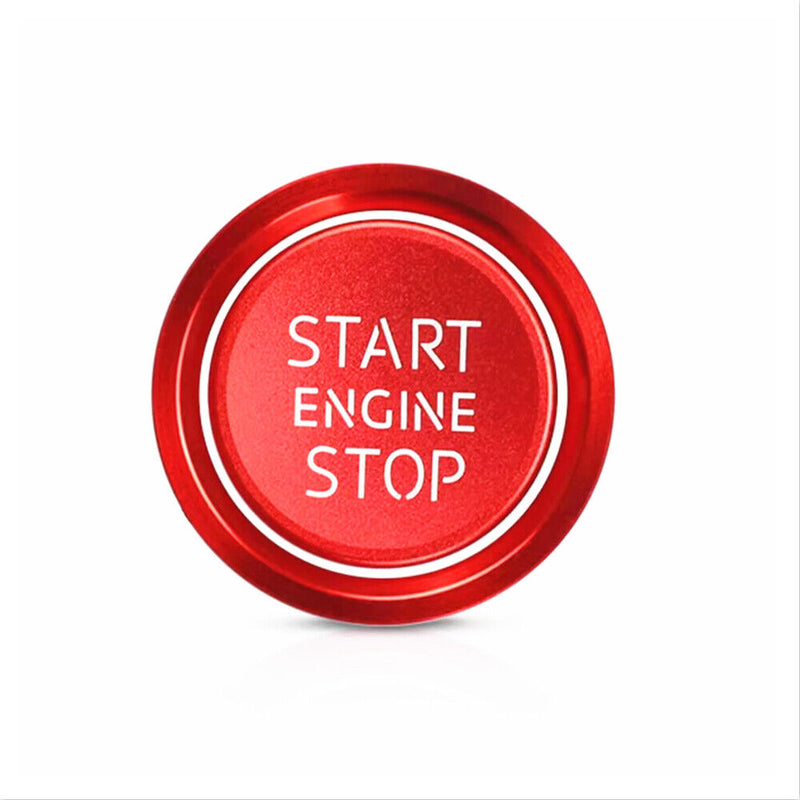 Anello Coperchio Pulsante Rosso Interruttore Motore Start Stop per Audi A6 A7...