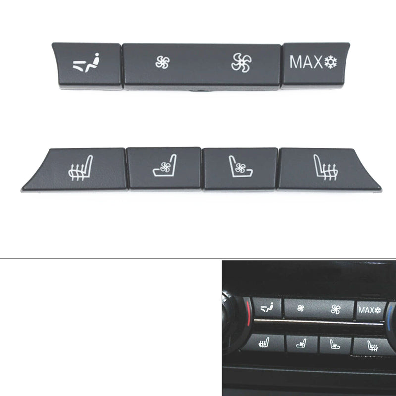 WXZOS Rear A/C Climate Control Switch Panel for BMW X5 F15 X6 F16 2015-2018